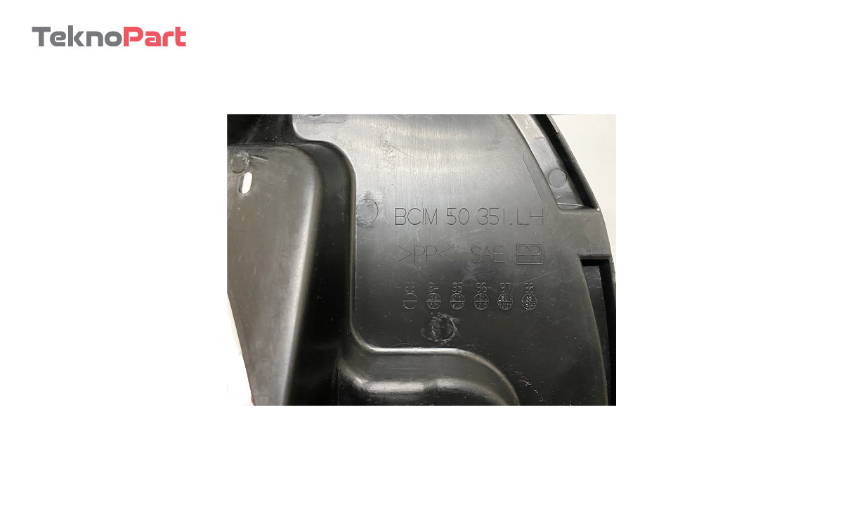 شلگیر سپر عقب چپ مناسب برای مزدا F 323 (اصلی)